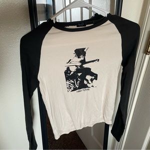 brandy melville john galt long sleeve graphic tee